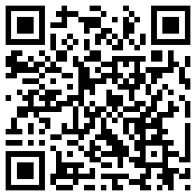 qrcode für JUNG Video Design Cover Symbolen bedruckt Serie A/AS schwarz - SIV6ADCSW